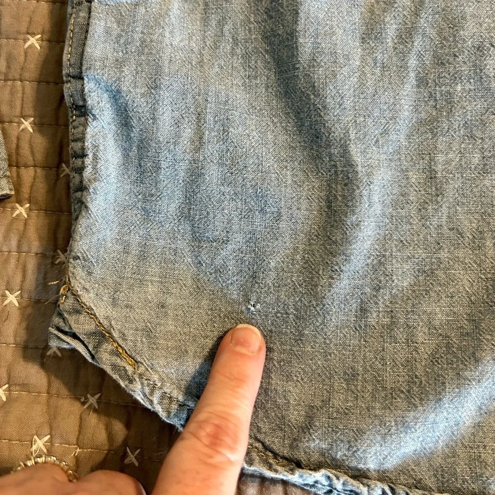 (Bundle 2 for $20) GAP Boys Classic Denim Shirt Size L